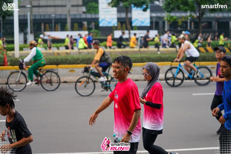 Race photo from Smartfren Run 2025 Vibes
