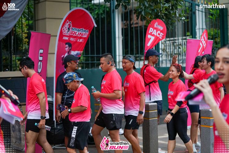 Race photo from Smartfren Run 2025 Vibes
