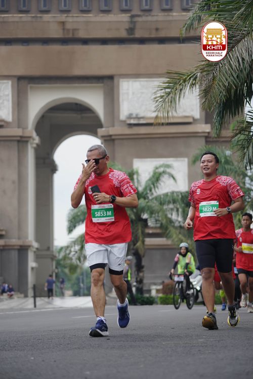 Race photo from Kediri Half Marathon 2025