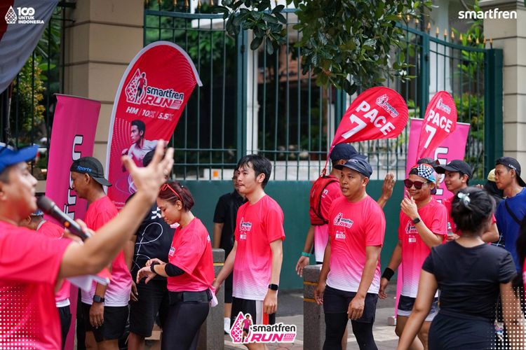 Race photo from Smartfren Run 2025 Vibes