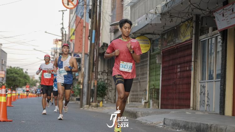 Race photo from Jabar Run 10K 2024