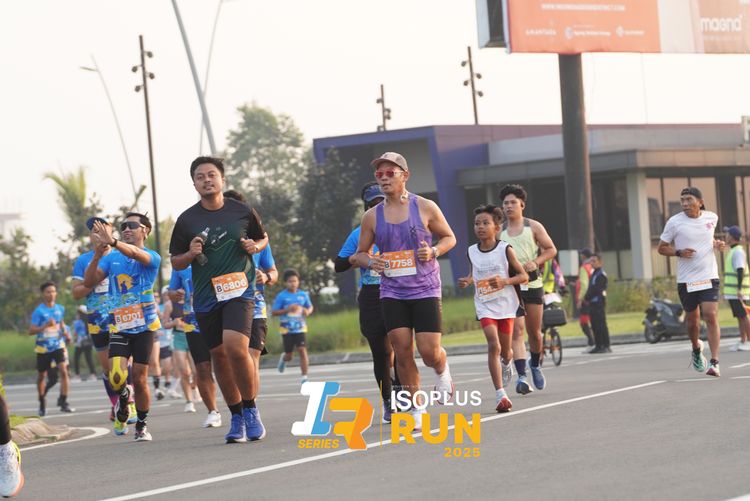 Race photo from ISOPLUS RUN 2025 - JAKARTA