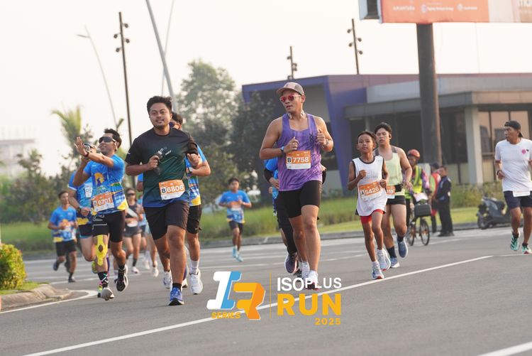 Race photo from ISOPLUS RUN 2025 - JAKARTA