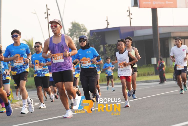 Race photo from ISOPLUS RUN 2025 - JAKARTA