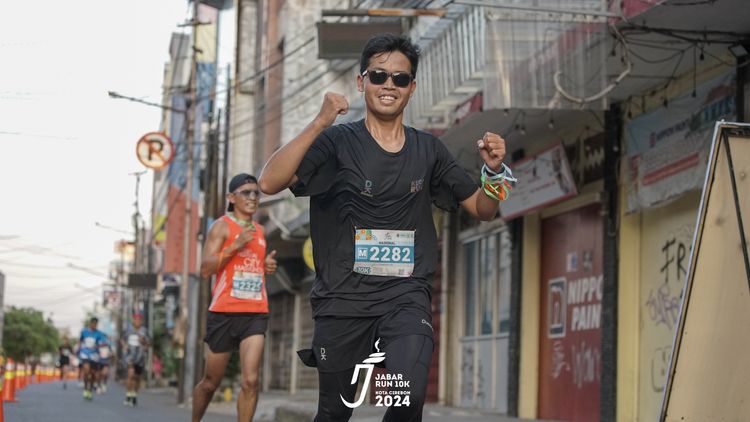 Race photo from Jabar Run 10K 2024