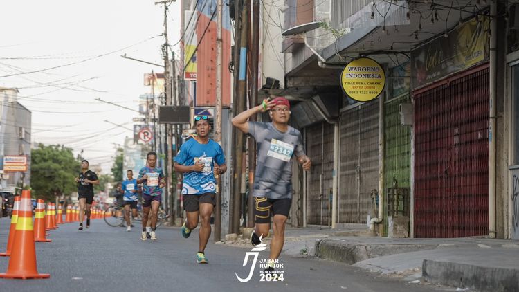 Race photo from Jabar Run 10K 2024