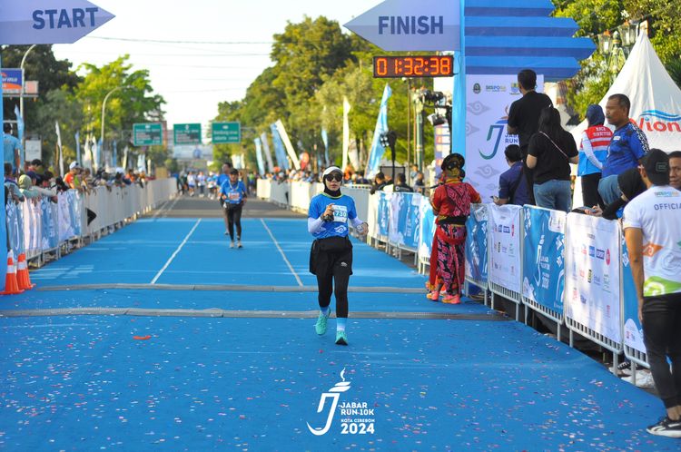 Race photo from Jabar Run 10K 2024