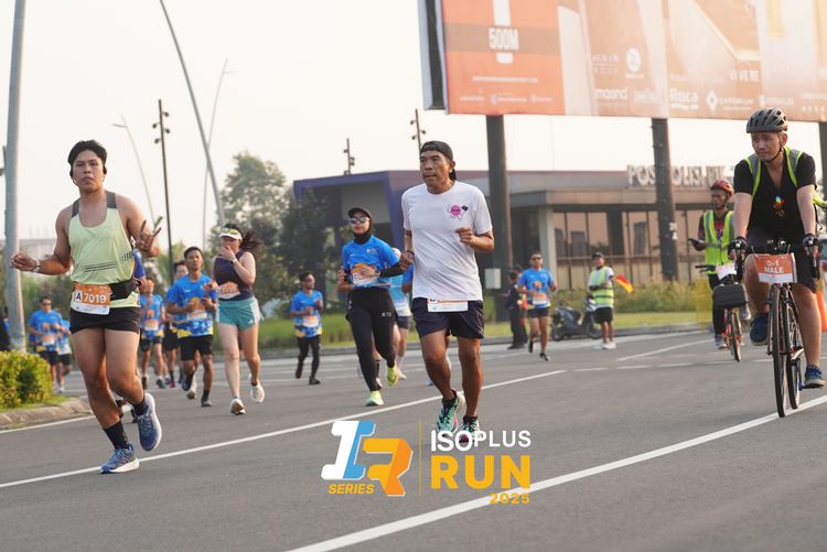 Race photo from ISOPLUS RUN 2025 - JAKARTA