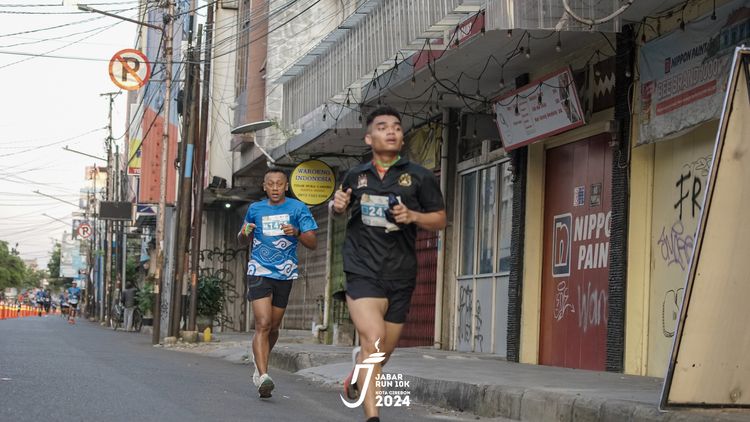 Race photo from Jabar Run 10K 2024