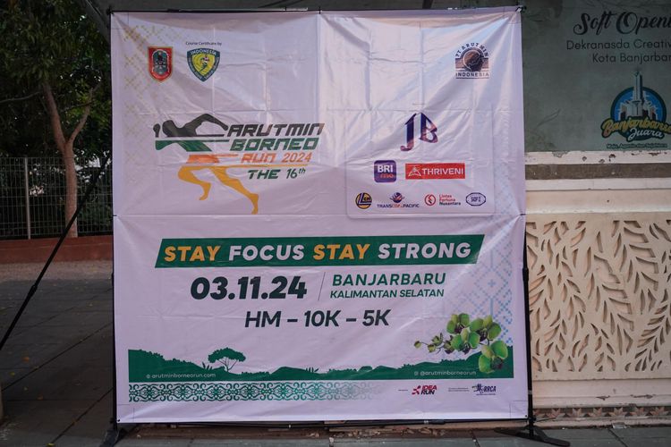 Race photo from ISC - Arutmin Borneo Run 