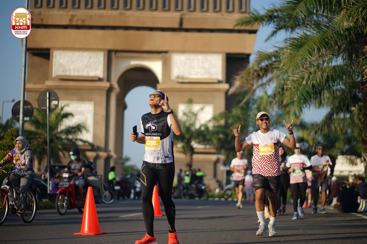 Race photo from Kediri Half Marathon 2024