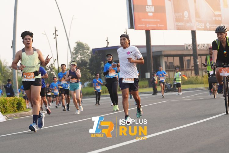 Race photo from ISOPLUS RUN 2025 - JAKARTA
