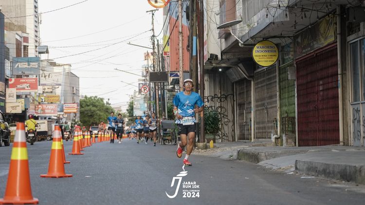 Race photo from Jabar Run 10K 2024