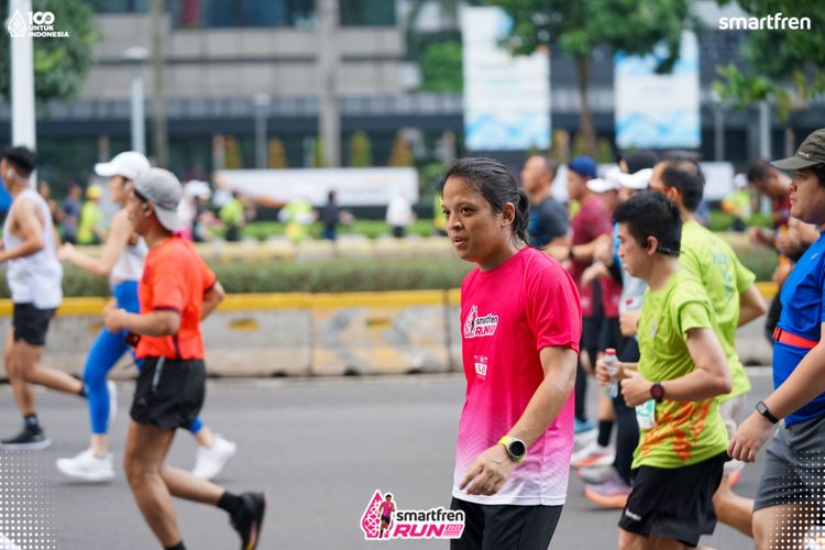 Race photo from Smartfren Run 2025 Vibes
