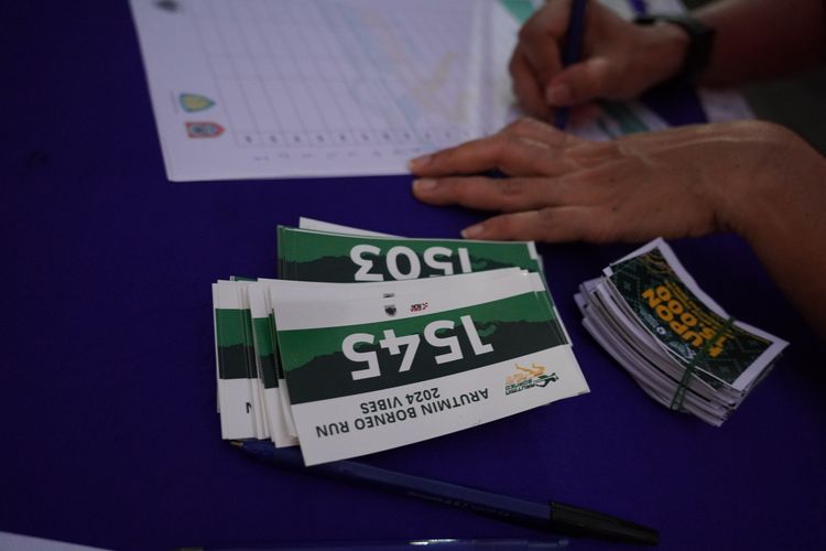 Race photo from ISC - Arutmin Borneo Run 