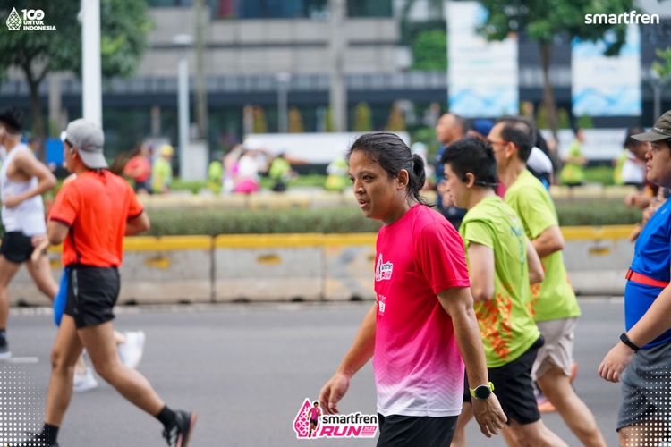 Race photo from Smartfren Run 2025 Vibes