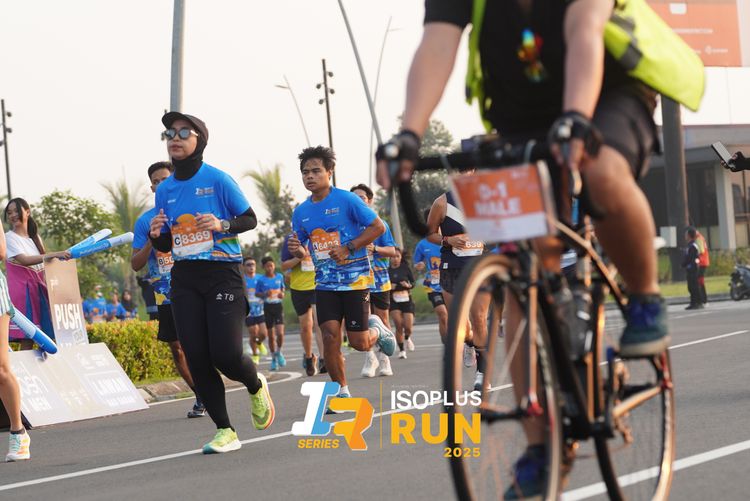 Race photo from ISOPLUS RUN 2025 - JAKARTA