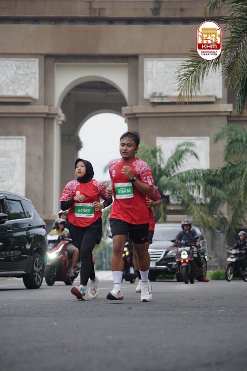 Race photo from Kediri Half Marathon 2025