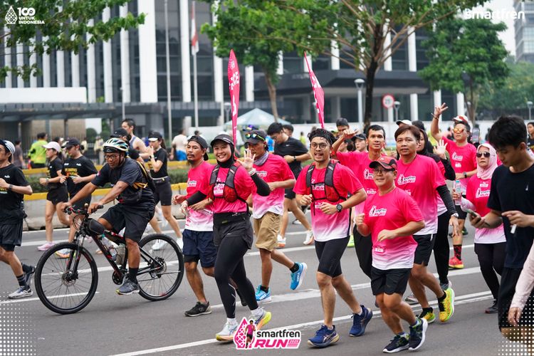 Race photo from Smartfren Run 2025 Vibes