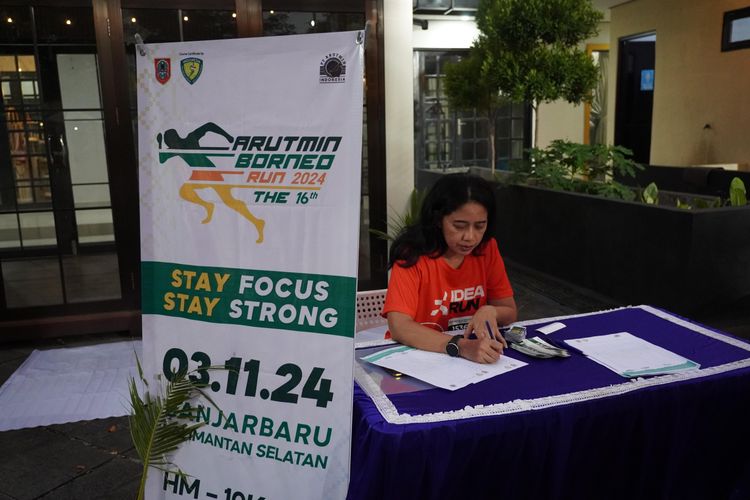 Race photo from ISC - Arutmin Borneo Run 