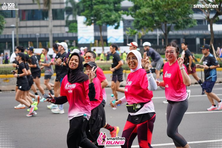 Race photo from Smartfren Run 2025 Vibes