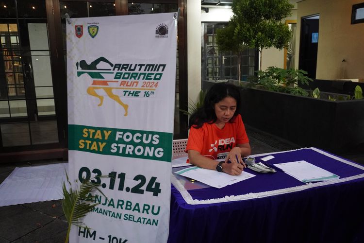 Race photo from ISC - Arutmin Borneo Run 