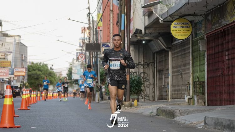 Race photo from Jabar Run 10K 2024