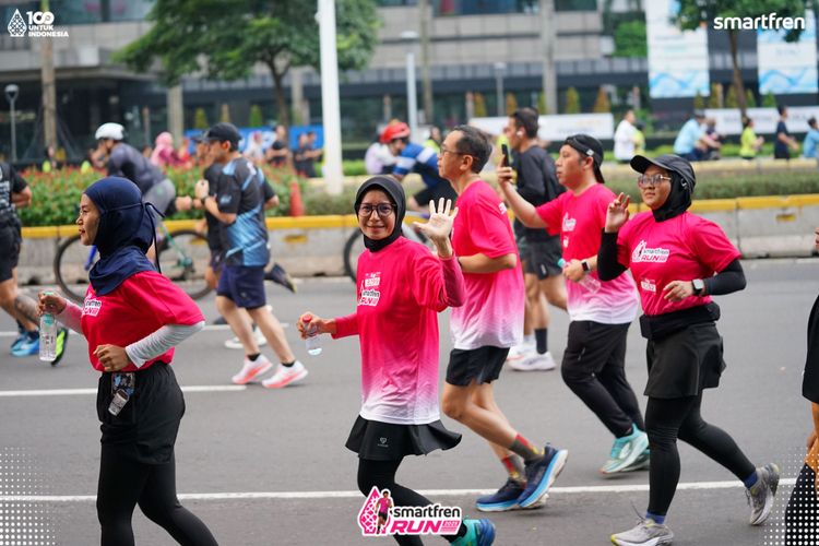 Race photo from Smartfren Run 2025 Vibes
