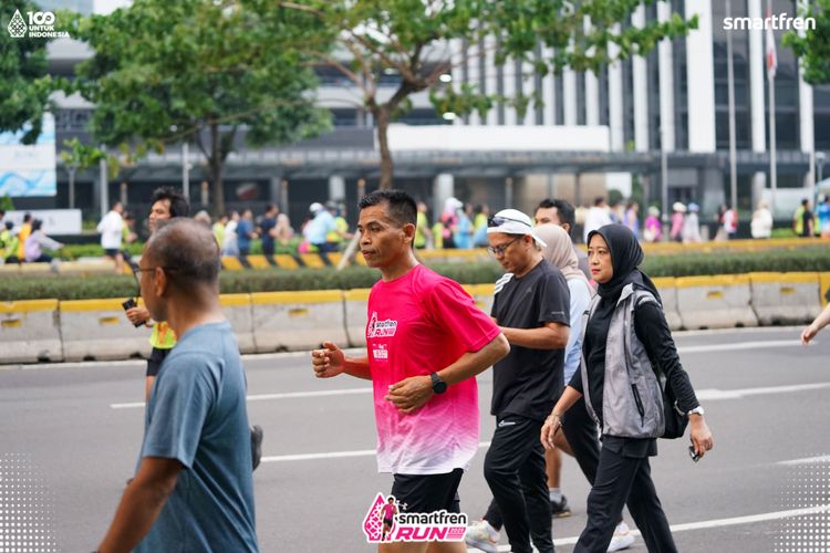 Race photo from Smartfren Run 2025 Vibes