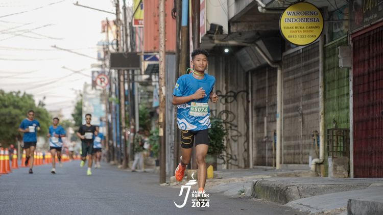 Race photo from Jabar Run 10K 2024