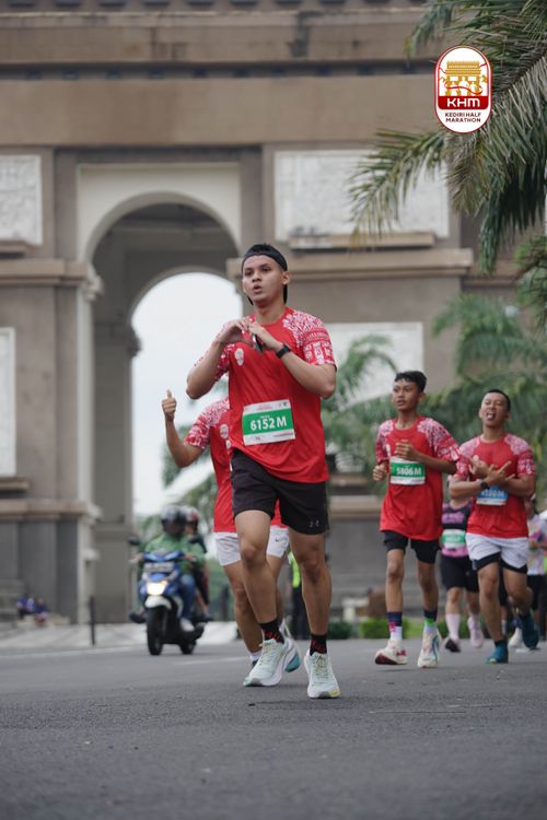 Race photo from Kediri Half Marathon 2025