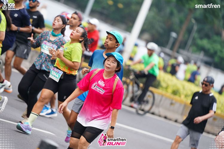 Race photo from Smartfren Run 2025 Vibes