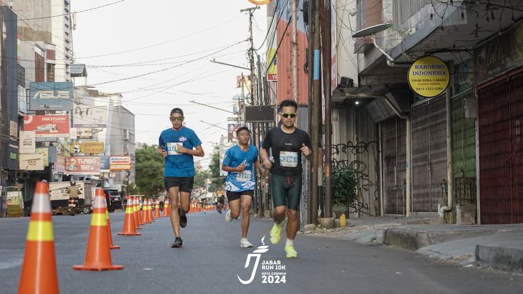 Race photo from Jabar Run 10K 2024