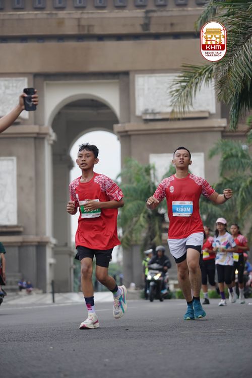 Race photo from Kediri Half Marathon 2025