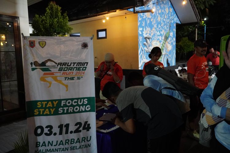 Race photo from ISC - Arutmin Borneo Run 