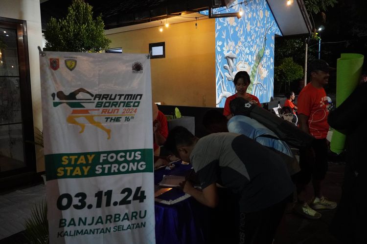 Race photo from ISC - Arutmin Borneo Run 