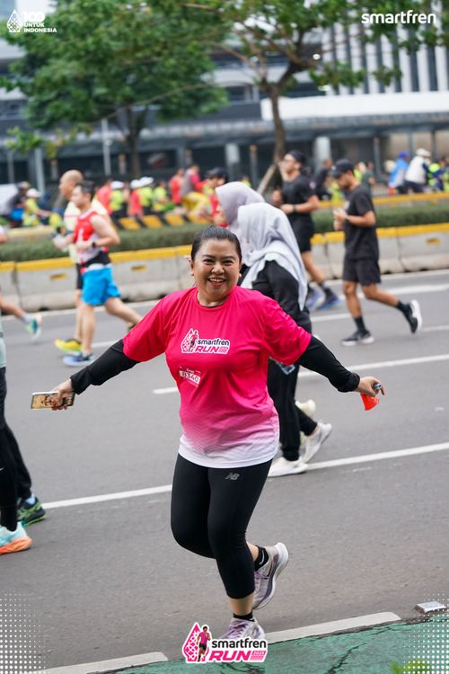 Race photo from Smartfren Run 2025 Vibes