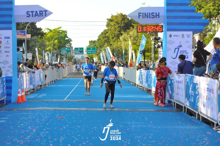 Race photo from Jabar Run 10K 2024