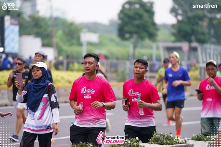 Race photo from Smartfren Run 2025 Vibes