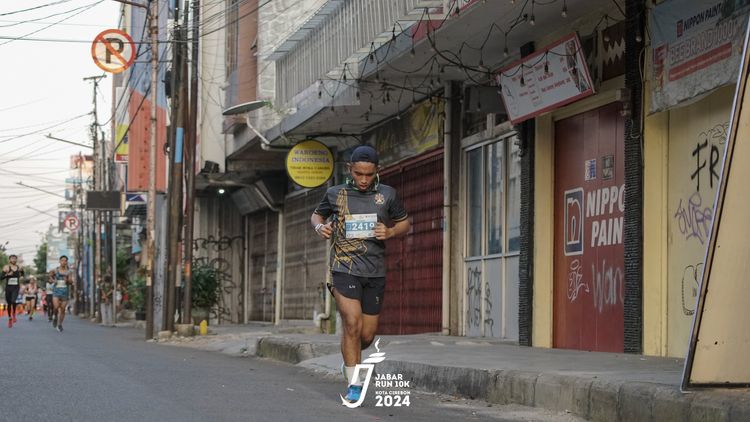 Race photo from Jabar Run 10K 2024