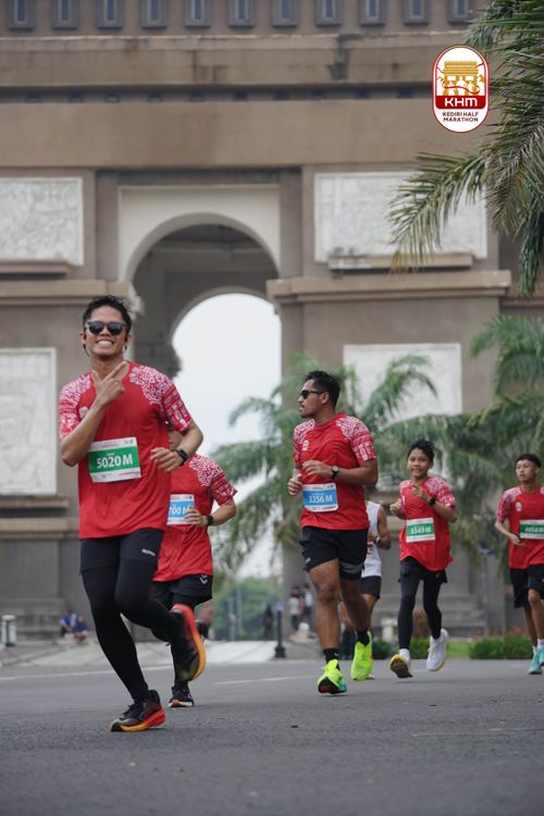 Race photo from Kediri Half Marathon 2025