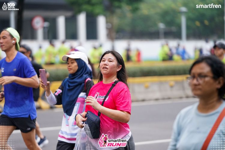 Race photo from Smartfren Run 2025 Vibes