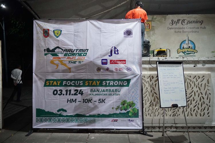 Race photo from ISC - Arutmin Borneo Run 
