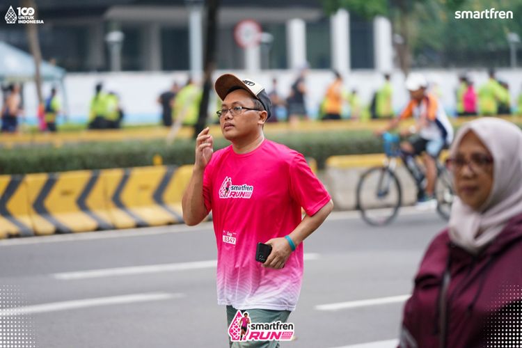 Race photo from Smartfren Run 2025 Vibes