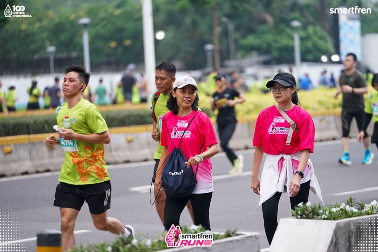 Race photo from Smartfren Run 2025 Vibes