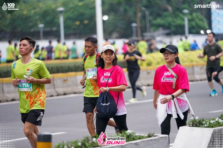 Race photo from Smartfren Run 2025 Vibes