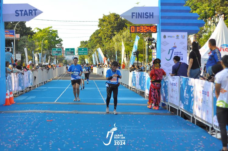 Race photo from Jabar Run 10K 2024