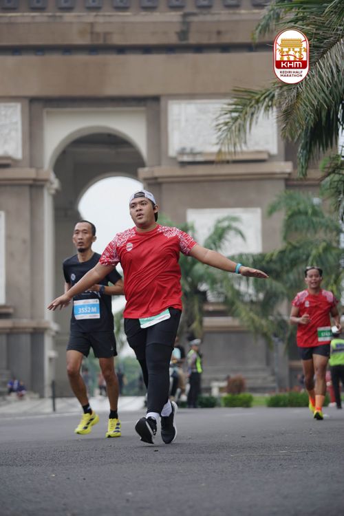 Race photo from Kediri Half Marathon 2025