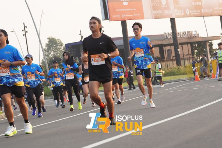 Race photo from ISOPLUS RUN 2025 - JAKARTA