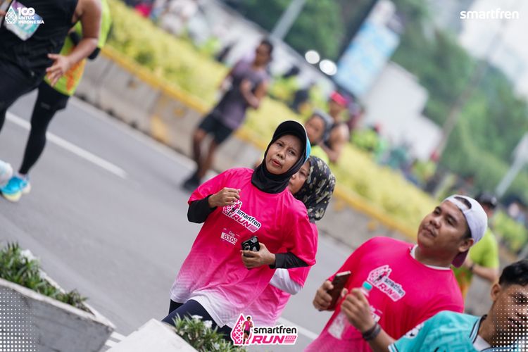 Race photo from Smartfren Run 2025 Vibes